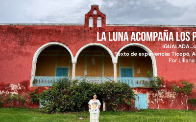 La luna acompaña los pasos…